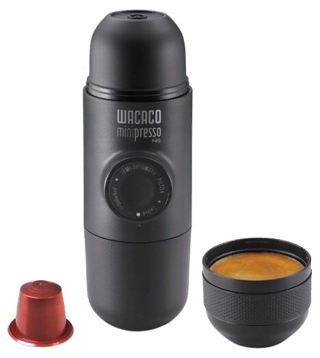 Кофеварка капсульная Wacaco Minipresso NS, black - фотография № 4