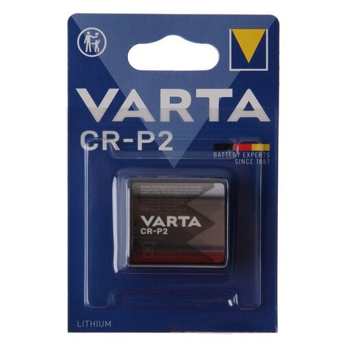 Батарейка для фото VARTA CR-P2 BL-1 батарейка для фото varta cr123a bl 1