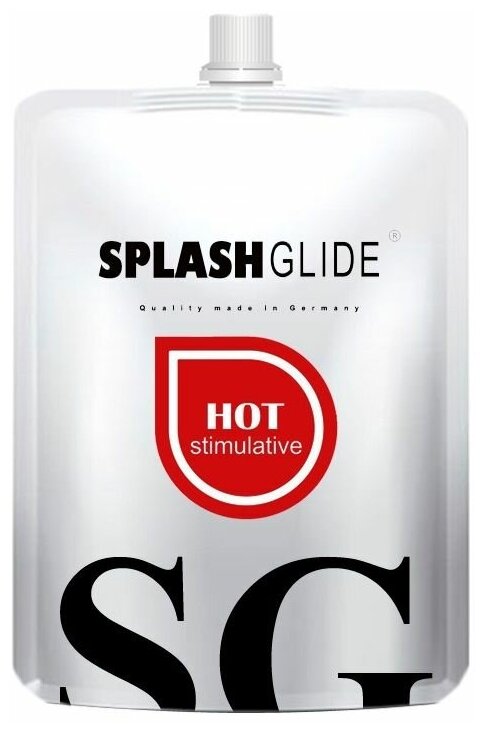 Возбуждающий лубрикант на водной основе Splashglide Hot Stimulative - 100 мл.