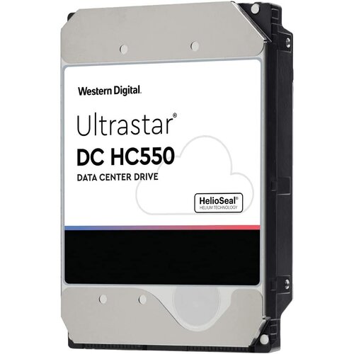 Жесткий диск WD SATA-III 16Tb 0F38462 WUH721816ALE6L4 Ultrastar DC HC550 7200rpm 512Mb 35 3945300₽