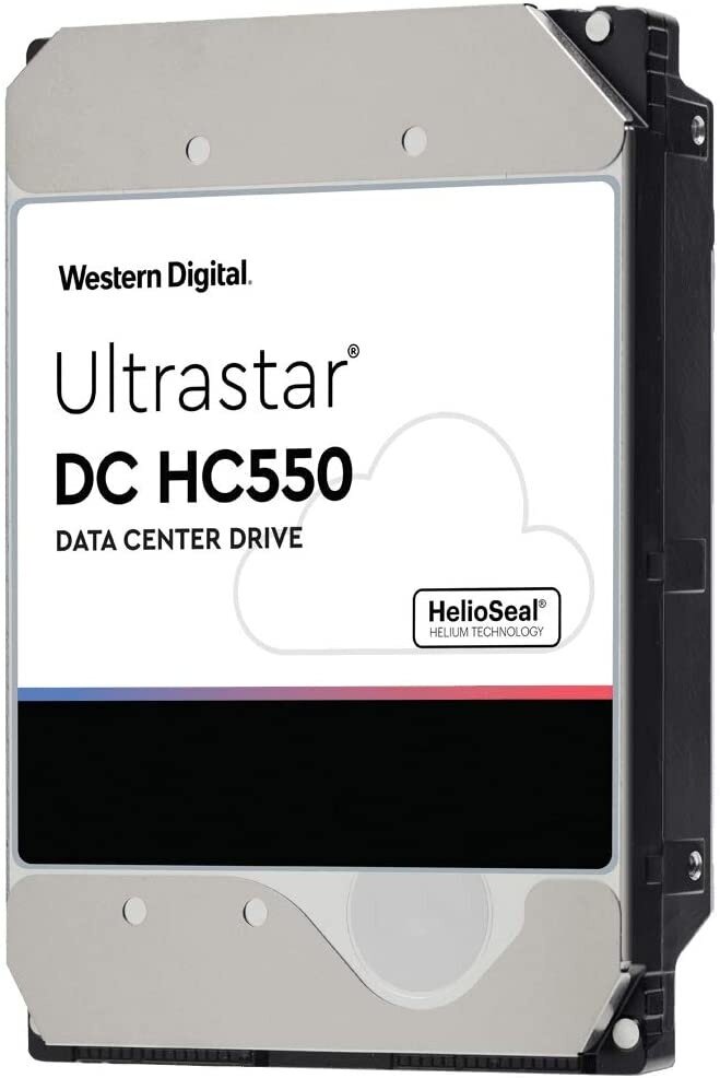 Жесткий диск WD Ultrastar DC HC550 WUH721816ALE6L4 16TB, SATA III, 3.5" (0f38462)