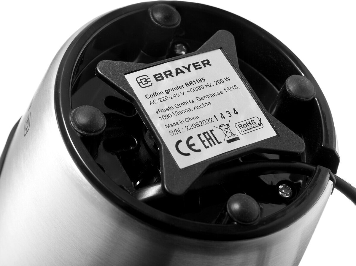 Кофемолка Brayer BR1185 - фото №17
