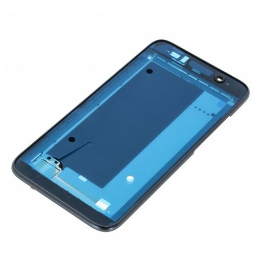 Рамка дисплея для Huawei Y3 (2017) (CRO-U00) Y5 Lite (2017) 4G (в сборе) черный ultra thin clear transparent soft tpu case for huawei y6 pro y3 y5 lite 2017 y5 iii ii phone case cover