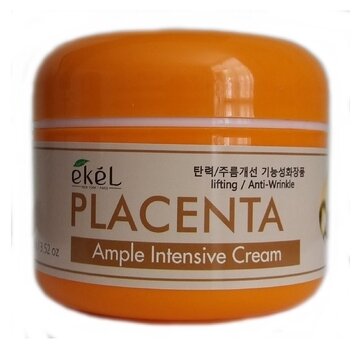 Ekel Ample Intensive Cream Placenta Крем для лица с плацентой, 100 мл