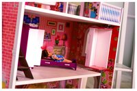 SunnyToy кукольный домик Розовое счастье мини, розовый