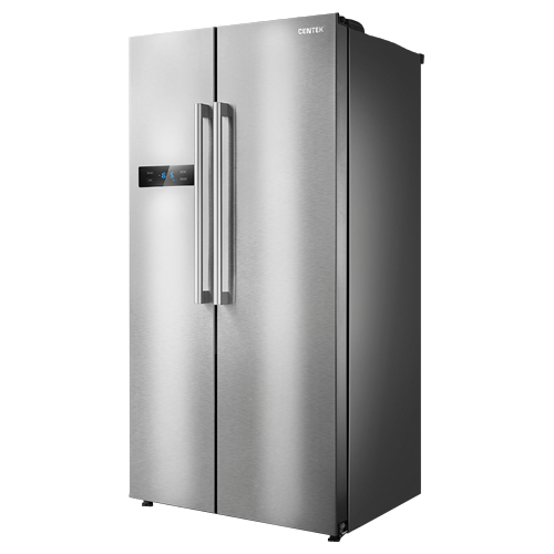 Холодильник CENTEK CT-1751 NF Inox, серебристый