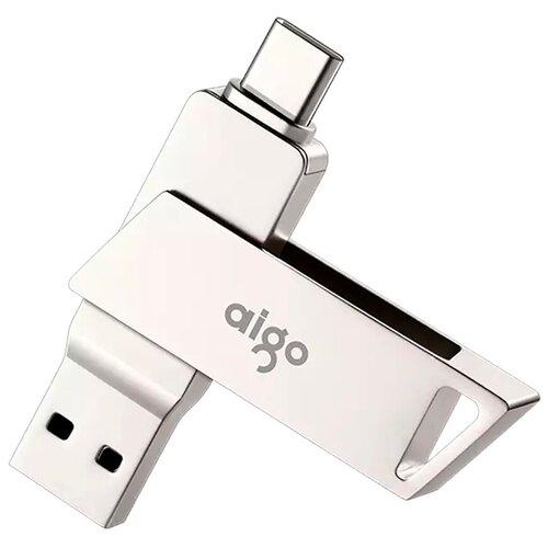 USB-Flash-накопитель Xiaomi Aigo Patriot Dual Interface Metal U Disk Type-C-USB 64GB (U350) usb flash накопитель xiaomi aigo american consumers mini port u usb type c 128g u358