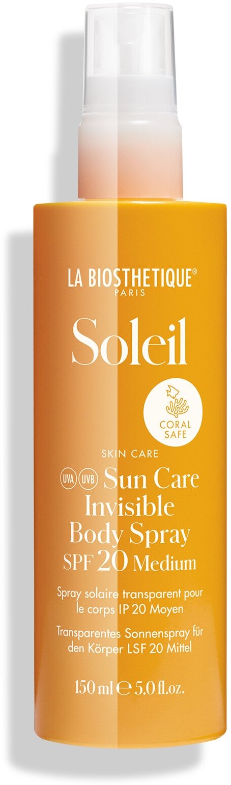 La Biosthetique, Солнцезащитный спрей для тела SPF 20 Sun Care Inv. Body Spr.SPF 20, 150 мл