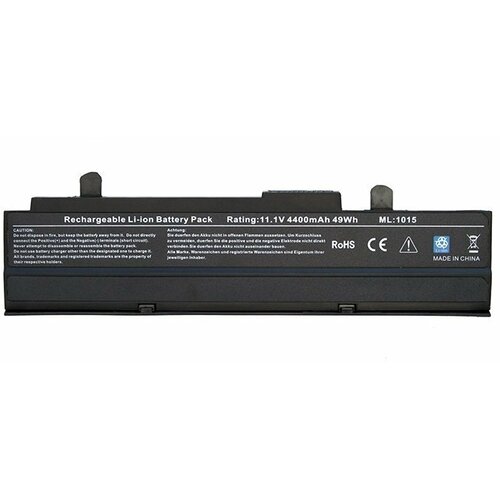 Аккумулятор для ноутбука Asus Eee PC 1015PE battery аккумулятор повышенной емкости для ноутбука asus eee pc 1015pe 1015ped 1015pn 1015pw 1015t 1015b 1016 1215n 1215p 1215t vx6 a32 1015 zeepdeep energy 63wh 5800mah 10 8v