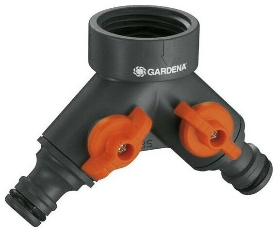 Распределитель GARDENA 1" двухканальный 00940-20.000.00