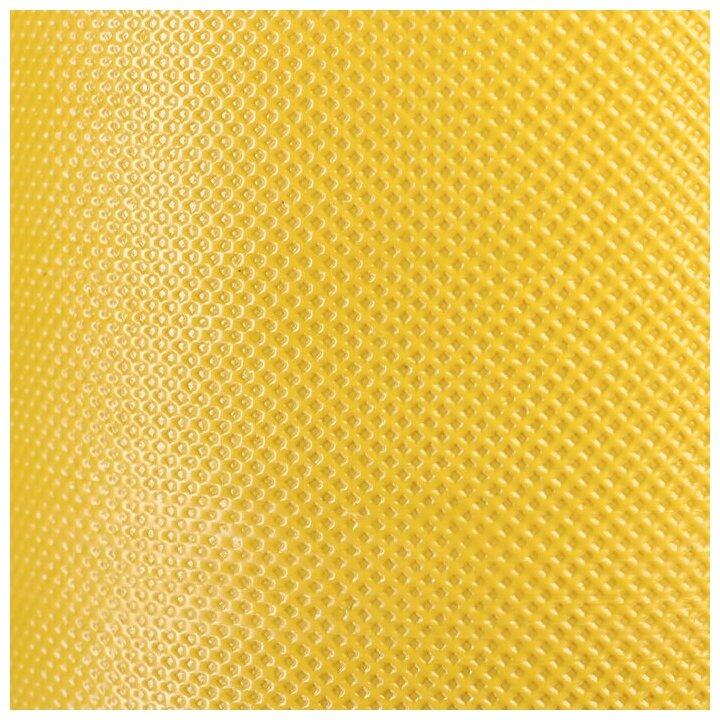 Лента бордюрная, 0.3 × 10 м, толщина 1.2 мм, пластиковая, жёлтая, - фотография № 3