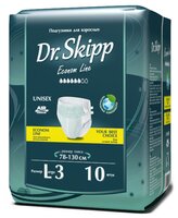 Подгузники Dr. Skipp Econom Line 10 7029, L, 10 шт.