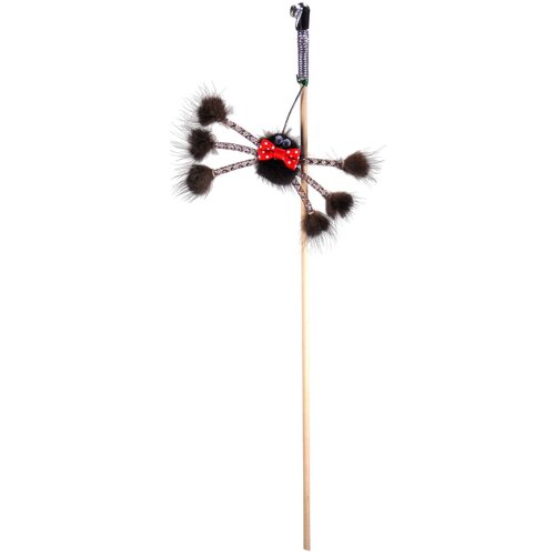 Махалка Лучший друг паук микки из норки на веревке темный 07236-1 игрушка лучший друг паук из норки темный 07105 1