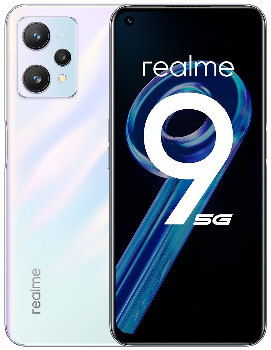 Смартфон Realme 9 5G 128ГБ, белый (6046592/6052986) - фото №20