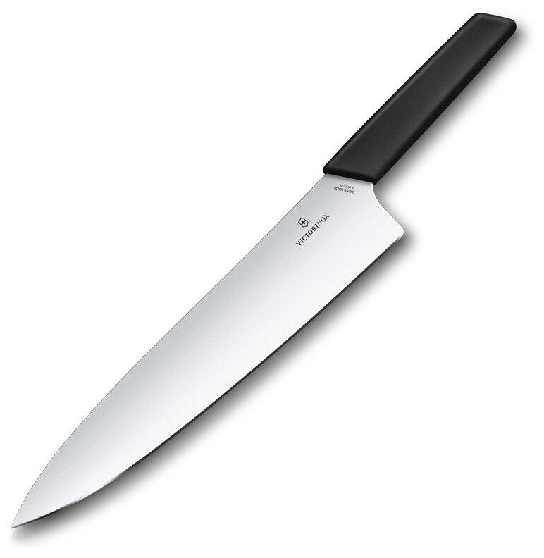 Нож разделочный VICTORINOX Swiss Modern 25 см нержавеющая сталь / синтетический материал чёрный шт