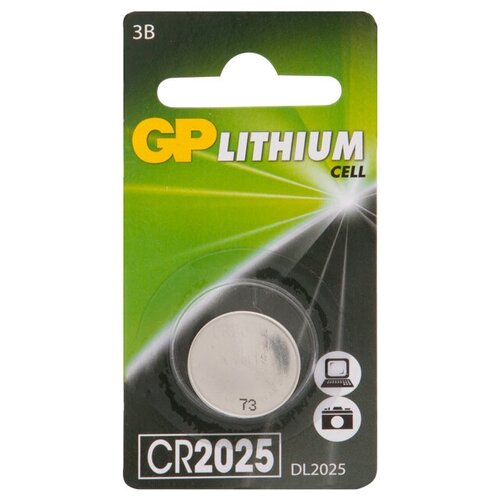 GP Батарея CR2025-7C1 cr2025 батарейка gp lithium 1 шт