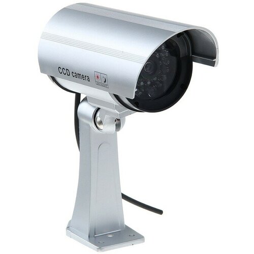 Муляж уличной видеокамеры LuazON VM-2 с индикатором 2хАА не в компл серый 82300₽