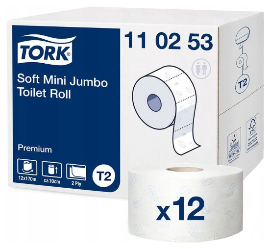 Туалетная бумага TORK Premium 110253