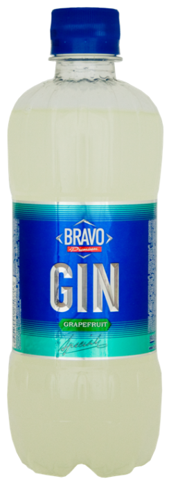 Напиток слабоалкогольный Bravo Gin & Tonic Grapefruit, 0.5 л