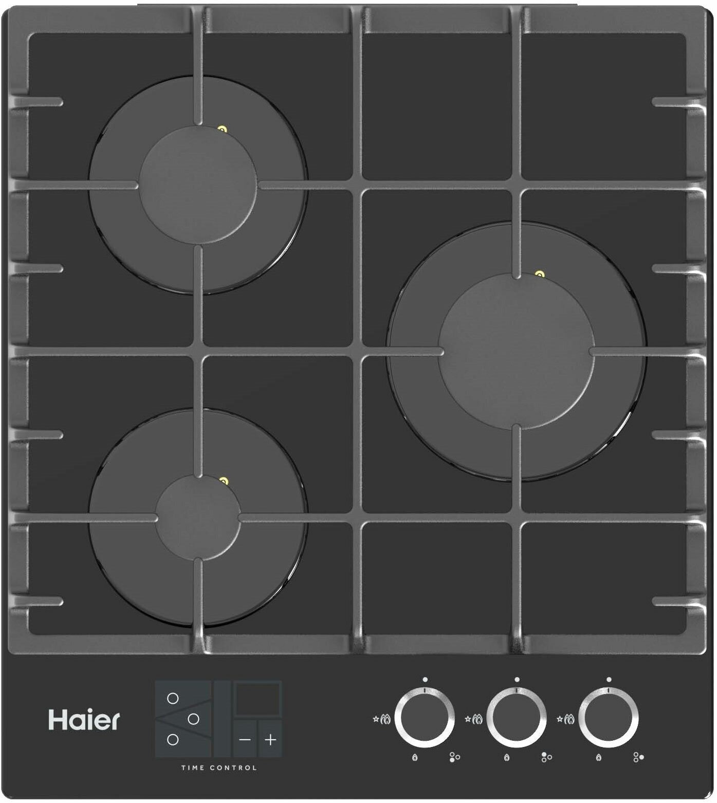 Встраиваемая газовая варочная панель Haier HHX-G53CNSB - фотография № 1