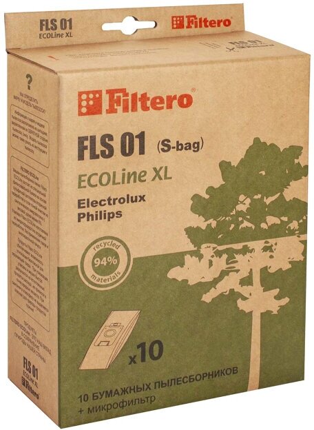 Filtero FLS 01 (S-bag) (10+фильтр) ECOLine XL, - фотография № 3