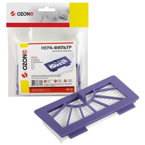 HEPA-фильтр Ozone HR-79 для робота-пылесоса Neato синтетический 1 шт комплект из 3 шт 3248₽