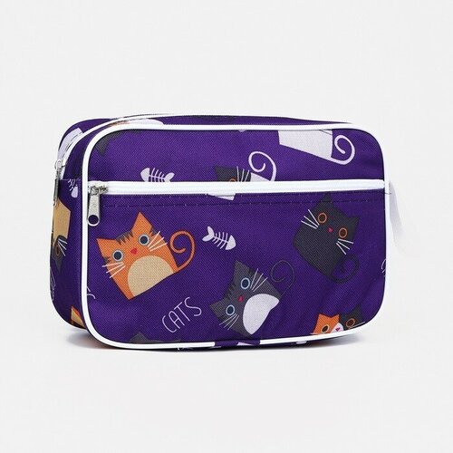 фото Косметичка фиолетовый roomlandia