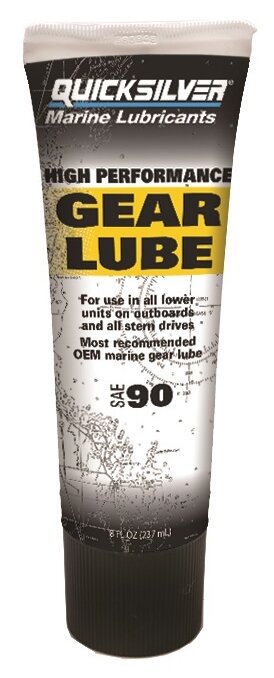 Масло трансмиссионное для лодочного мотора Quicksilver High Performance Gear Lube 0,237 л (92-8M0121960)