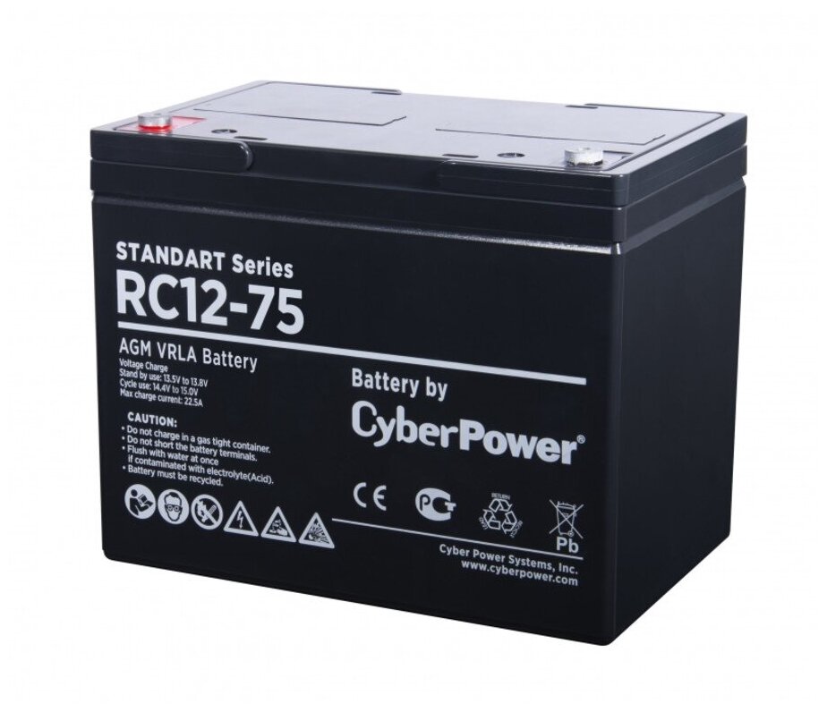 Аккумуляторная батарея CyberPower (RC 12-75)
