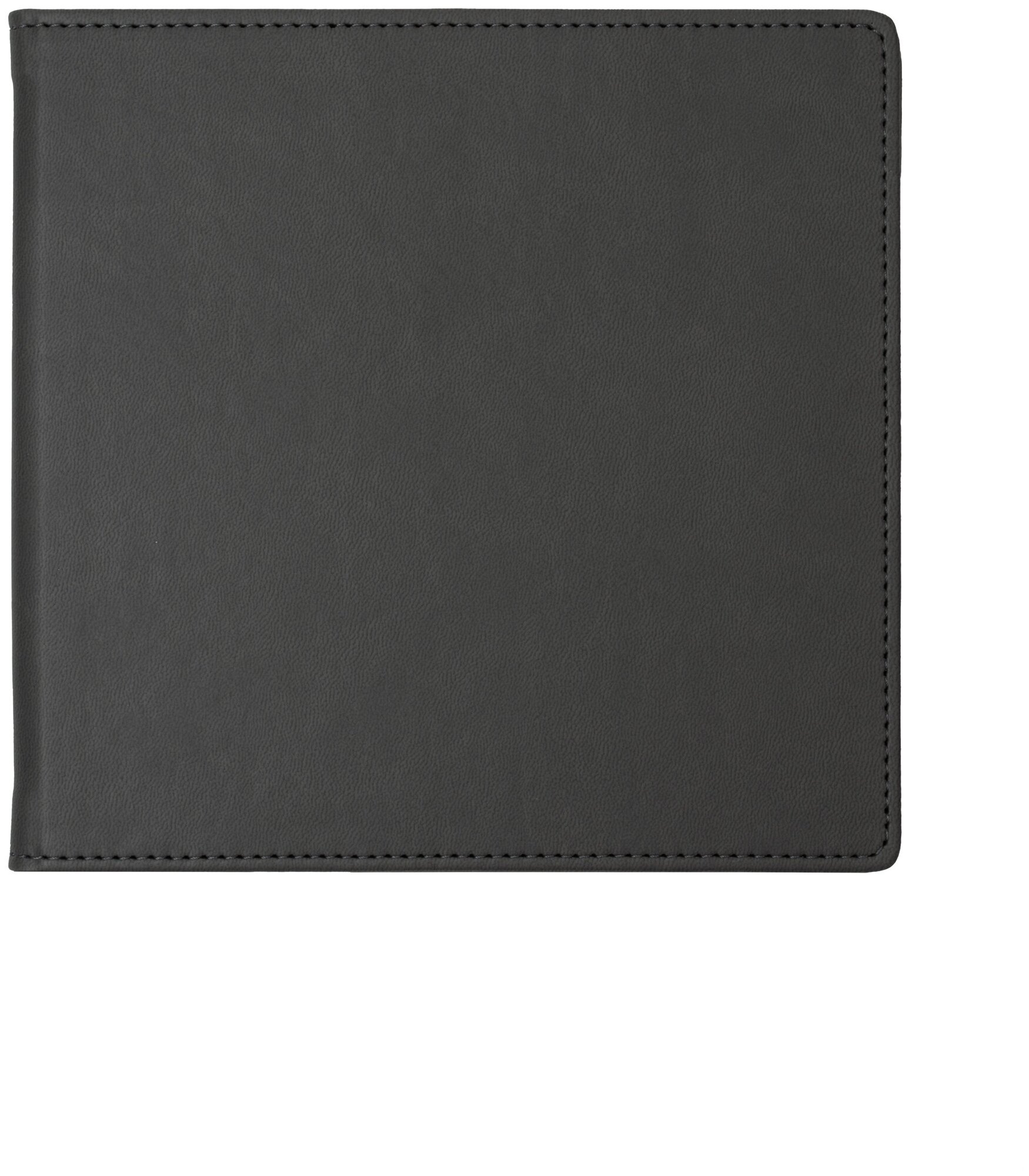 Папка для счета экокожа цвет черный 2 кармана ArtLez
