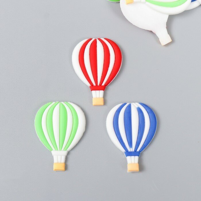 Арт Узор Декор для творчества резина "Воздушный шар" набор 15 шт микс 3,5х2,5 см