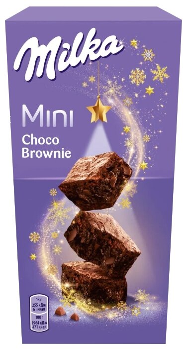 Пирожное Milka Mini Brownie