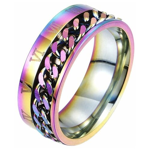 фото Кольцо помолвочное tasyas, размер 17.5, мультиколор