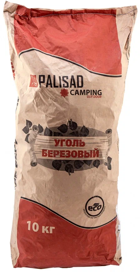 Уголь берёзовыйPalisad Camping10 кг 69539