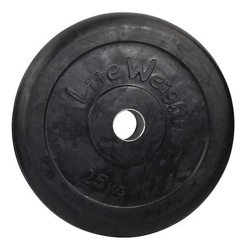 Диск Lite Weights RJ1050 25 кг 1 шт. черный