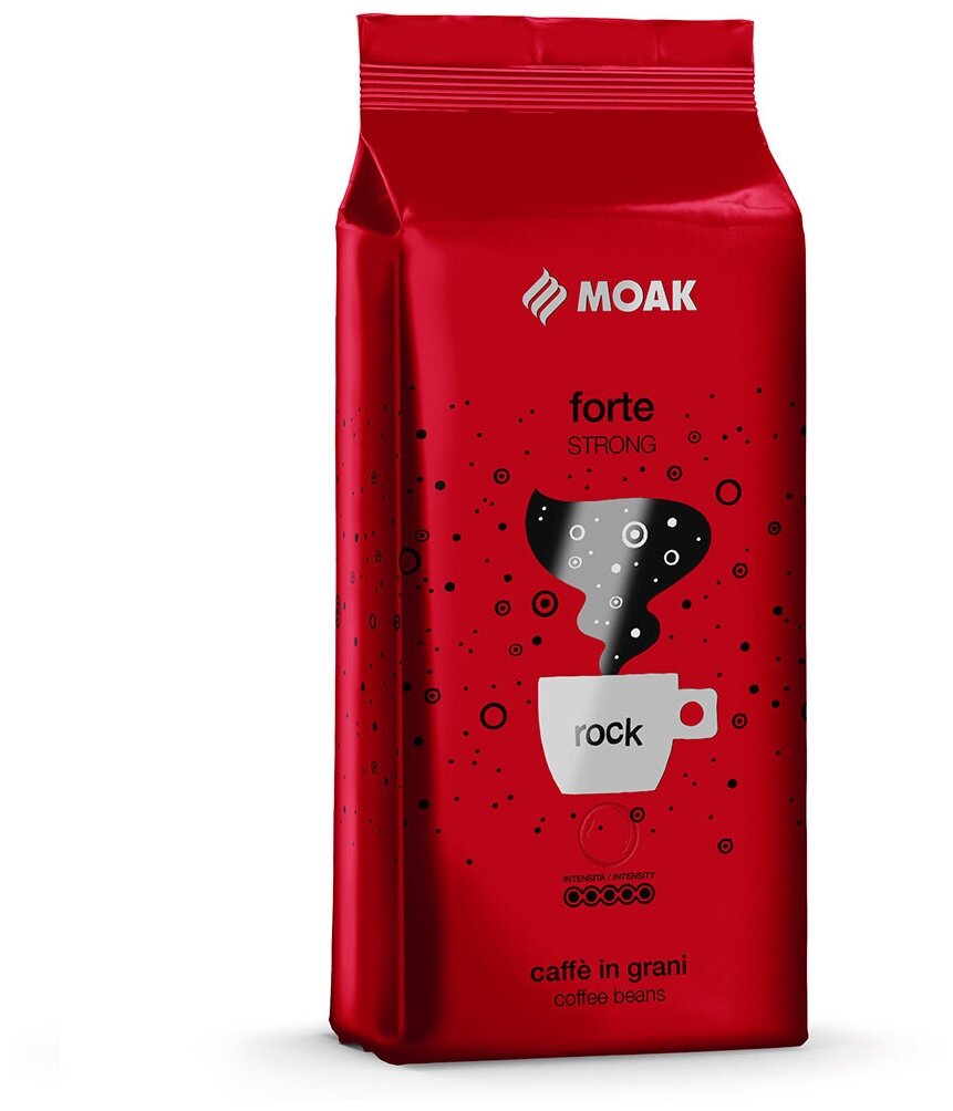 Кофе в зернах Moak Forte Rock 1 кг - фотография № 6