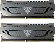 Оперативная память для компьютера 16Gb (2x8Gb) PC4-25600 3200MHz DDR4 DIMM CL16 Patriot Viper Steel PVS416G320C6K