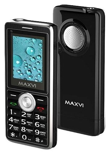 Телефон MAXVI T3, черный