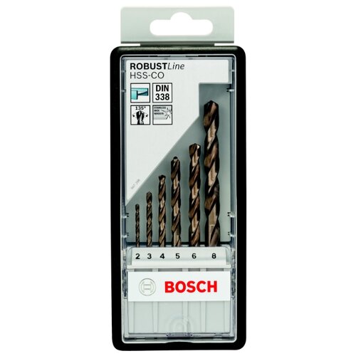 фото Набор сверл bosch robust line