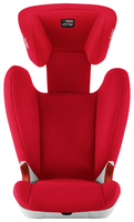 Автокресло группа 2/3 (15-36 кг) BRITAX ROMER Kid II Flame Red black series