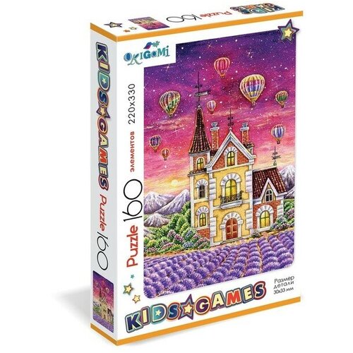 Origami Пазл Kids games «Замок», 160 элементов пазл kids games тигр 160 элементов