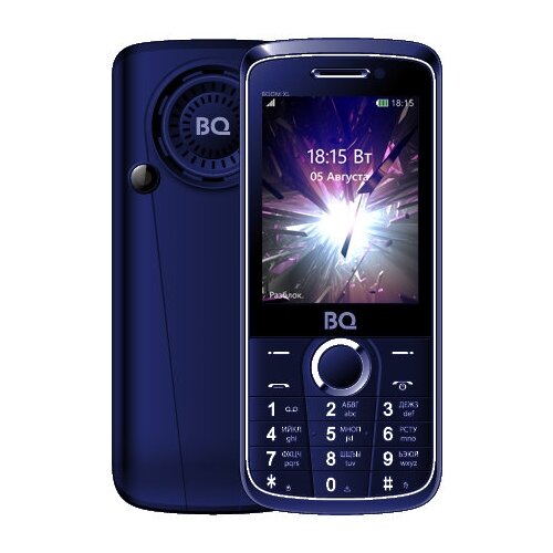 Сотовый телефон BQ M-2810 BOOM XL 28 2 sim 32Мб microSD 1700 мАч чёрный 423000₽