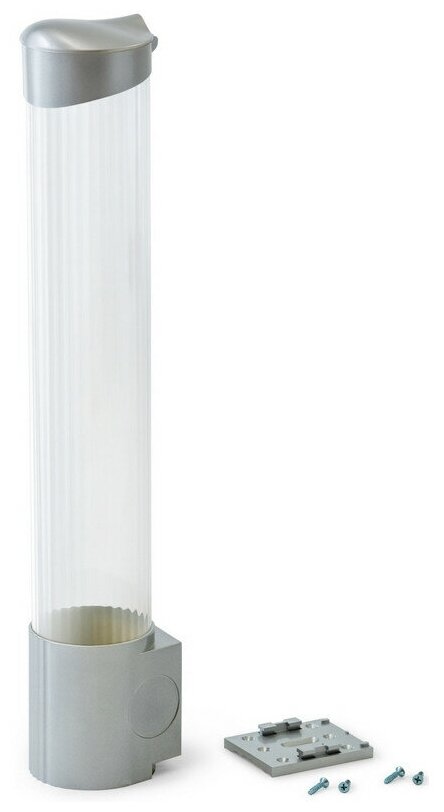 Держатель для стаканов VATTEN CD-V70SS на саморез серебрян цвета на 100стак