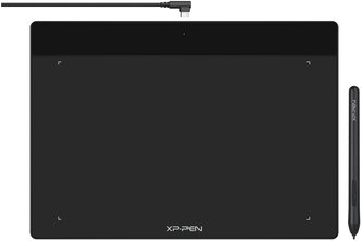 Графический планшет XPPen Deco Fun L Black