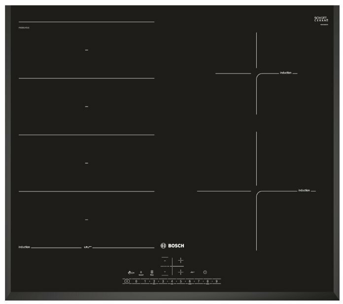 Индукционная варочная панель Bosch PXE651FC1E