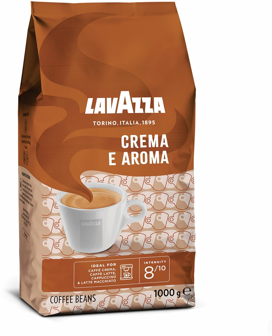 Кофе в зернах LAVAZZA "Crema E Aroma", 1000 г, 2444 В комплекте: 1шт.