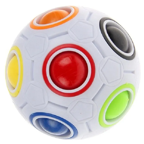 Шар головоломка / Орбо мяч / Развивающие игрушки / Головоломка для детей / Кубик Рубик Антистресс головоломка fanxin rainbow ball орбо шар антистресс