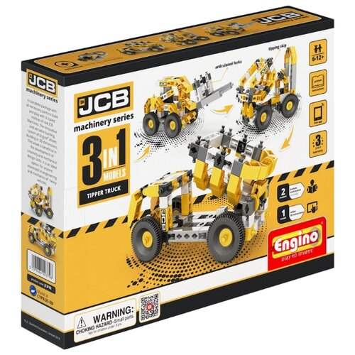 фото Конструктор ENGINO JCB Machinery JCB10 Самосвал 3 в 1