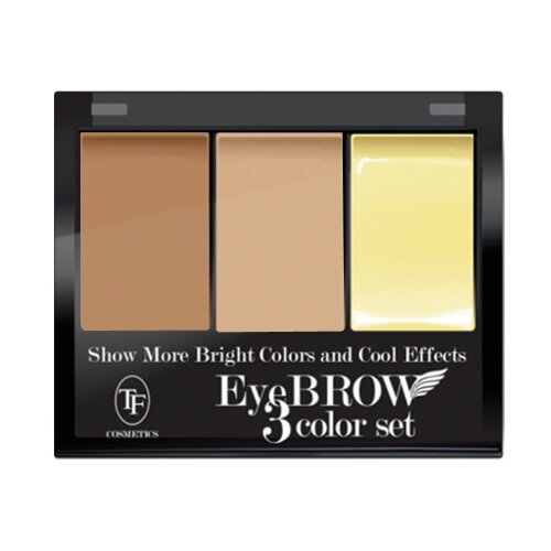 TF Cosmetics Тени для коррекции бровей EyeBROW 3 color Set 102 blonde 459₽