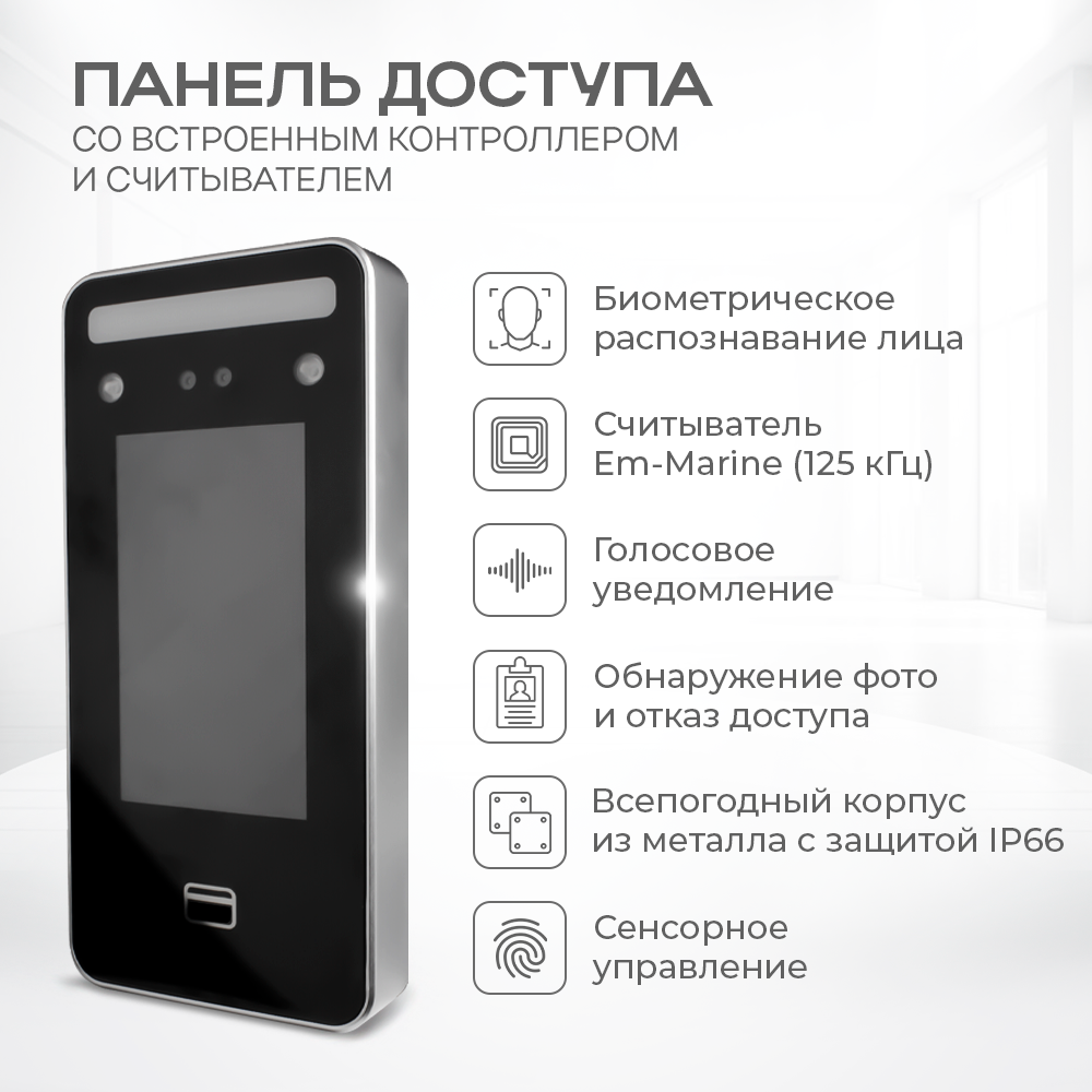 Комплект СКУД Ps-Link KIT-DT03EMT-G — фото 1